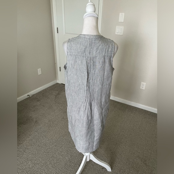 NWOT Quince European Linen Sleeveless Swing Dress Size Small - Picture 7 of 16